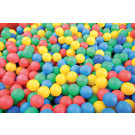 Balles multicolores