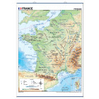 Carte de France : Physique / Administrative